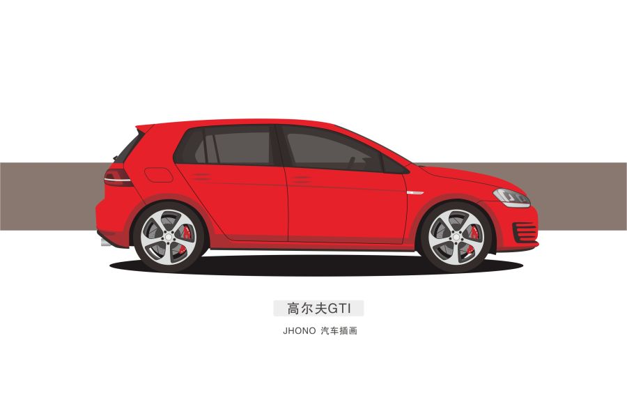 汽车插画|图形/图案|平面|Jhono - 原创设计作品 